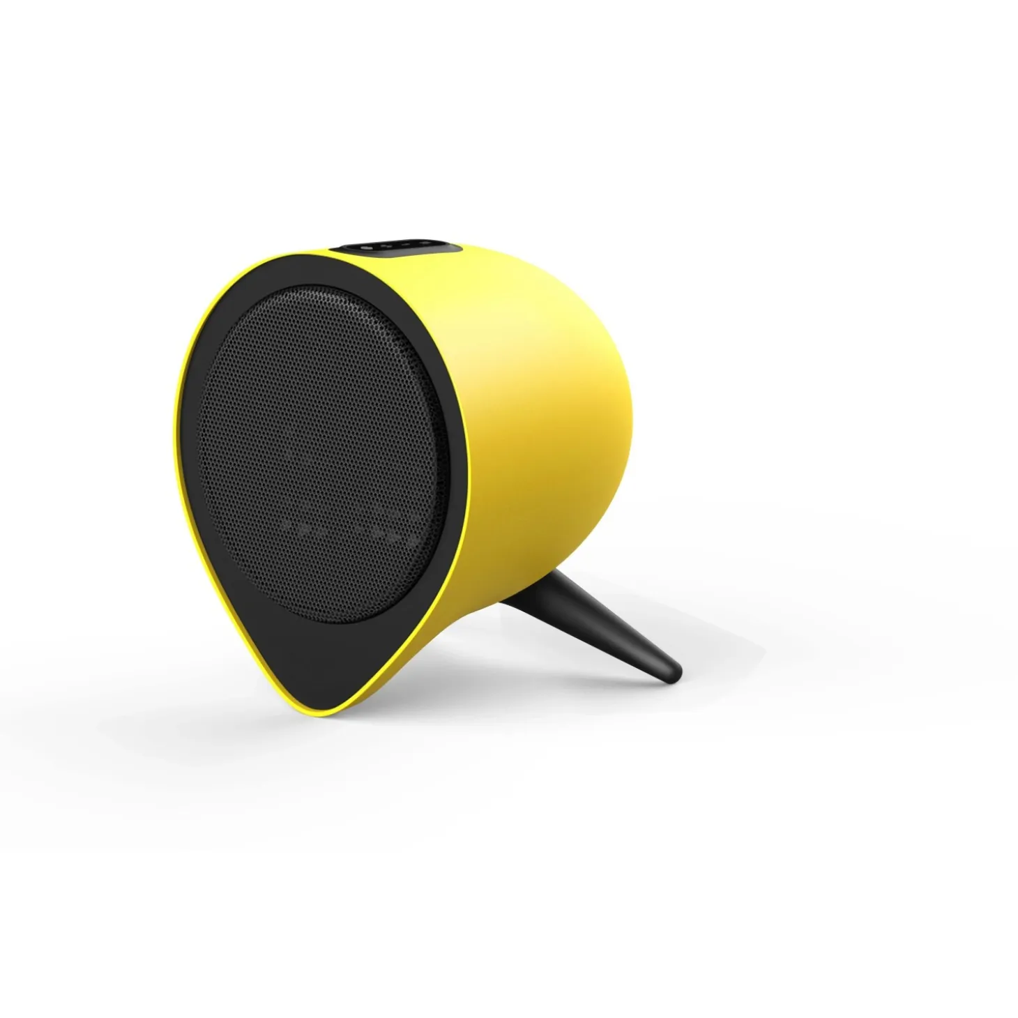 Riscaldatore portatile Eva con elemento in ceramica 1500 W giallo