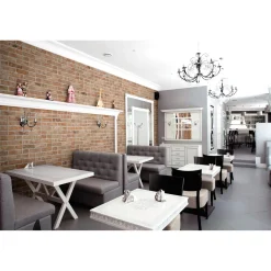 Rivestimento in gres porcellanato Brick Red 31x62 cm 1,35 m²