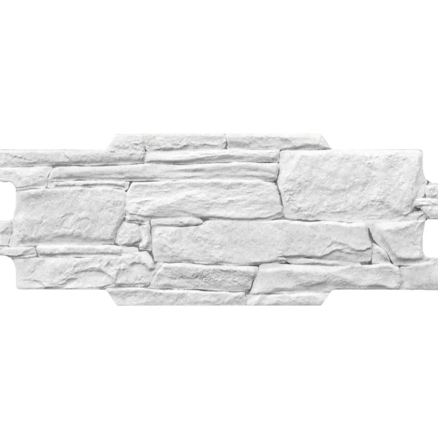 Rivestimento in grès porcellanato Volcan bianco 16x40 cm 0,9 m²