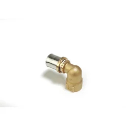 RM129 Raccordo curvo 90° filettato femmina a pressare 1/2"-16x2 mm