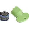 Rompigetto a incasso coin slot con chiave M18,5