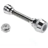 Rompigetto con tubo snodabile cromato
