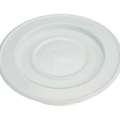 Rosone laccato con coperchio Ø 13 cm bianco