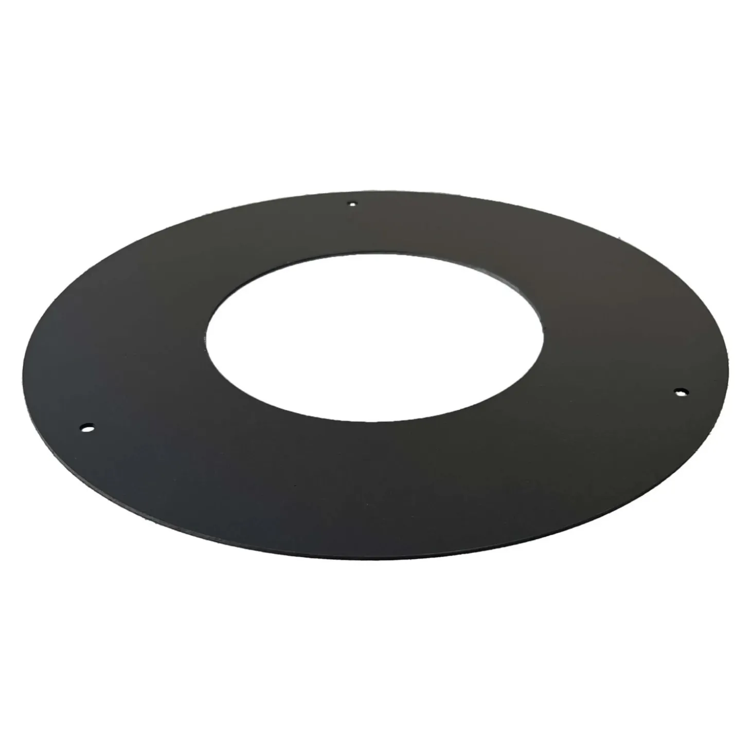 Rosone per canale da fumo serie Arredo-Legna Ø 160 mm nero