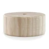 Rosone tondo in legno grezzo verniciabile