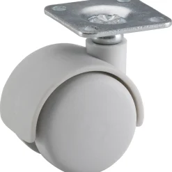 Rotella doppia per parquet con bloccaggio Ø 40 mm 30 kg