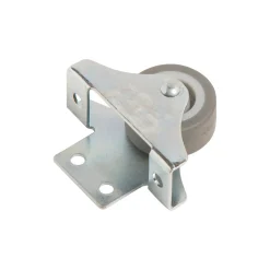 Rotella frenante per mobili con ruota Soft e fissaggio Ø 38 mm P 55 kg