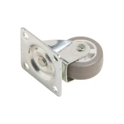 Rotella sterzante per mobili con ruota Soft Ø 30 mm P 20 kg