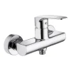 Rubinetto bagno monoc. esterno doccia lime cromo