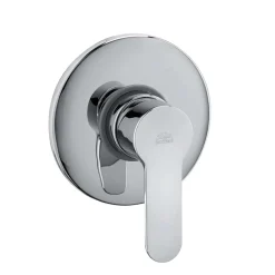 Rubinetto bagno monoc. incasso doccia linea blu cromo