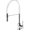 Rubinetto cucina monocomando Winter canna alta bianco