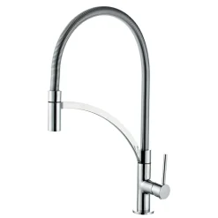 Rubinetto cucina monocomando canna alta Orlando cromo