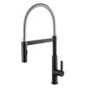 Rubinetto cucina monocomando canna alta Austin nero opaco