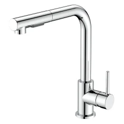 Rubinetto cucina monocomando canna alta Phoenix cromo