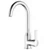 Rubinetto cucina monocomando canna alta Amsterdam cromo