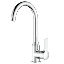 Rubinetto cucina monocomando canna alta Amsterdam cromo