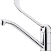 Rubinetto cucina monocomando leva clinica Kiara cromo