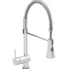 Rubinetto cucina monocomando canna alta OBI Raso cromo