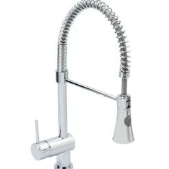 Rubinetto cucina monocomando canna alta OBI Raso cromo
