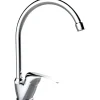 Rubinetto cucina monocomando Eva canna alta cromo