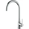 Rubinetto da cucina monoforo canna alta Iceberg cromo