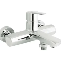 Rubinetto per vasca a parete monocomando Rodas cromo