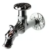 Rubinetto da esterno ornamentale in ottone cromato R3/C Ø 13 mm