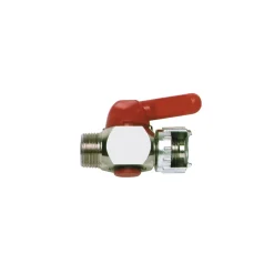 Rubinetto di linea per compressore con dado fresato 1/4"