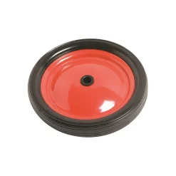 Ruota leggera cerchio in metallo profilo scanalato Ø 180 mm 20 kg