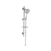 Saliscendi doccia Leonida in metallo set 80x165x720 mm cromo
