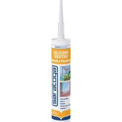 Saratoga silicone neutro 280 ml bianco