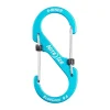 1 s-biner moschettone s in alluminio con chiusure bloccate blu