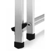 Scala casalinga in alluminio 6 gradini p/max 125 kg