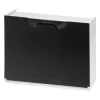 Scarpiera componibile in polipropilene 51x17,3x40,1 cm nero