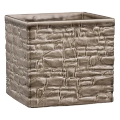 Scheurich coprivaso in ceramica 995 Ø 15 cm Marrone