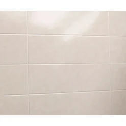 Schienale piastrellato per cucina avorio 244 cm x 61 cm