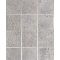 Schienale piastrellato per cucina cenere 244 cm x 61 cm