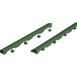 Scivoli per pavimenti da esterno in polipropilene Easy verde 6 pz