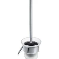 Scopino bagno a parete 11,6x35,4 cm cromo