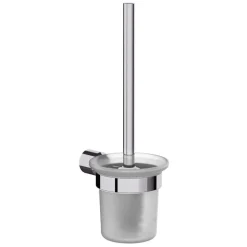 Scopino bagno a parete 11,2x33,2 cm cromo