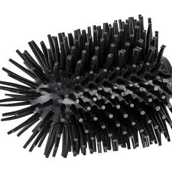 Scopino bagno di ricambio Ø 7,5 cm nero
