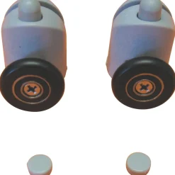 Scorrimento inferiore sganciabile per vetro 6 mm grigio