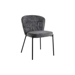 Sedia Cami 78x55x60 cm Grigio 4 pz
