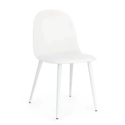 Sedia Ella bianco 45x51x80 cm