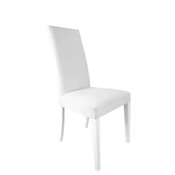 Sedia Nancy 101x47x47 cm Bianco 2 pz