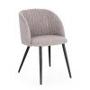 Sedia Queen visone