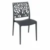 Sedia Tree 45x54x85 cm Grigio 4 pz