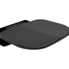 Sedile - sgabello per doccia pieghevole nero 34,9 x 12,9 cm
