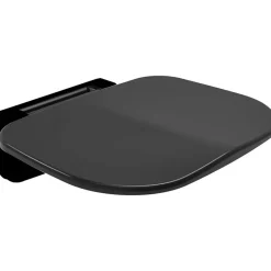 Sedile - sgabello per doccia pieghevole nero 34,9 x 12,9 cm