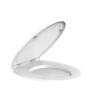 Sedile wc in termoindurente con forma universale